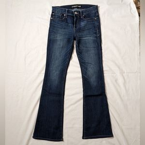 Express Mid Rise Slim Flare